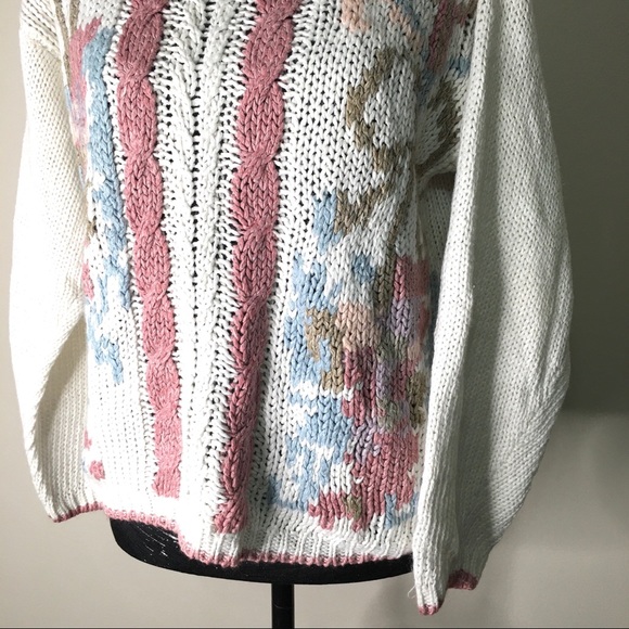 ⭐️Vintage 1990 Cable Knit Sweater - Picture 2 of 13